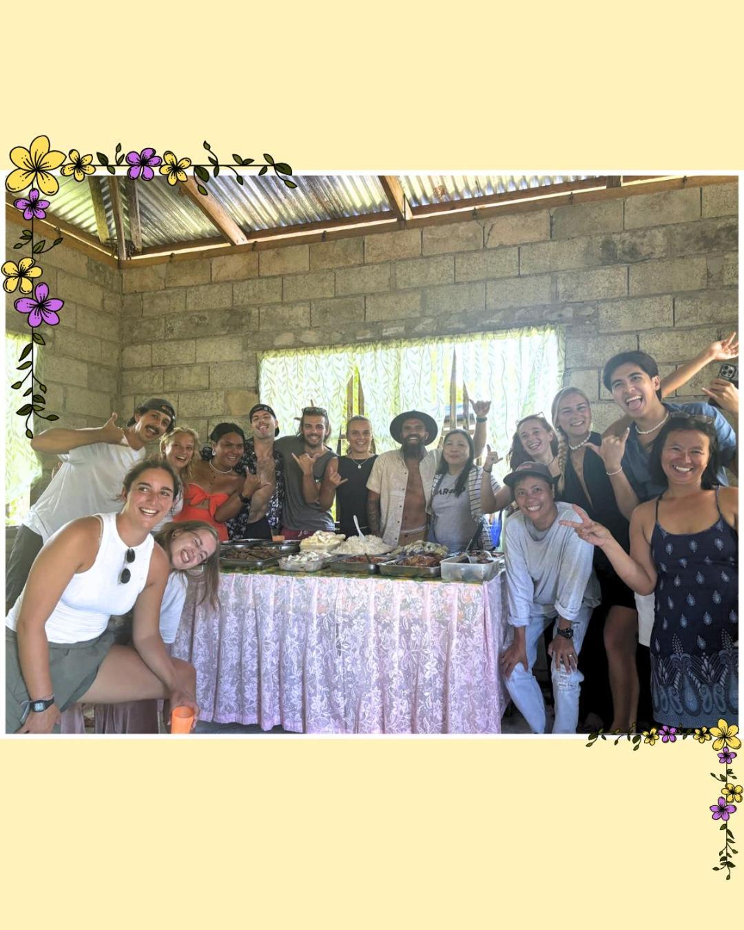 ג'נרל לונה Three Little Birds Surf Hostel מראה חיצוני תמונה
