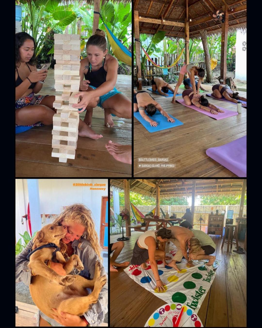 ג'נרל לונה Three Little Birds Surf Hostel מראה חיצוני תמונה