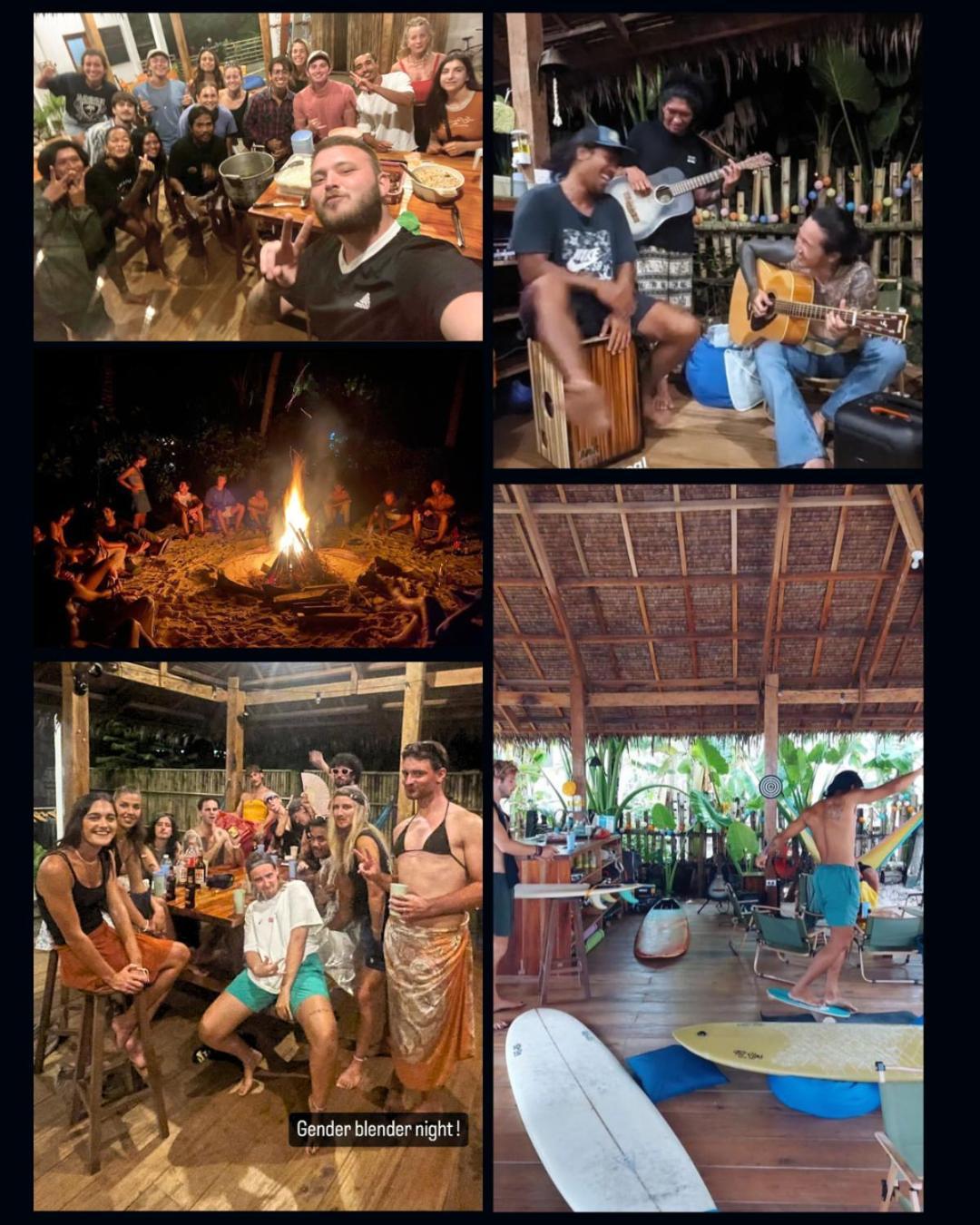 ג'נרל לונה Three Little Birds Surf Hostel מראה חיצוני תמונה